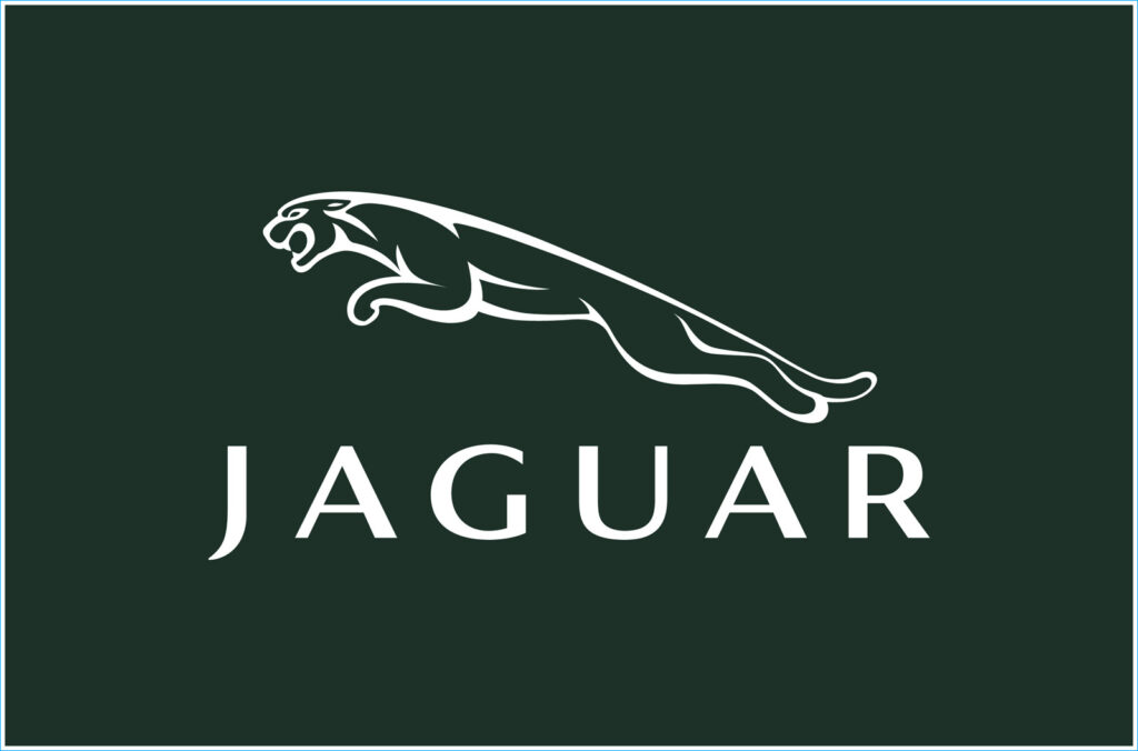 logo jaguar noir