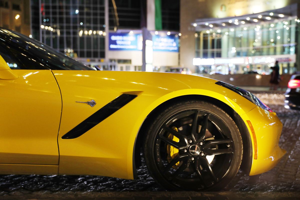 Voiture de légende : Chevrolet Corvette ZR1 - Logo Voiture