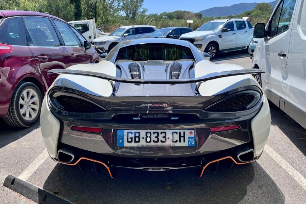 mclaren 570s arriere